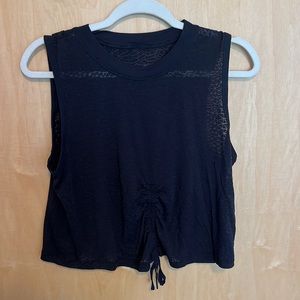 Lululemon Size 8 Black Tank Top